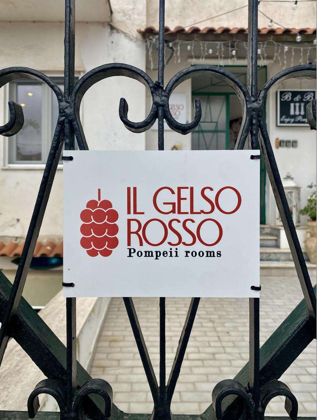 بومبيي B&B Gelso Rosso المظهر الخارجي الصورة